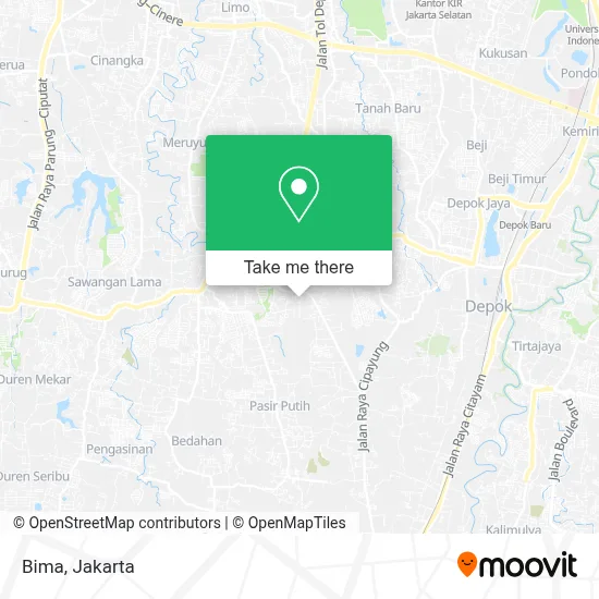 Bima map
