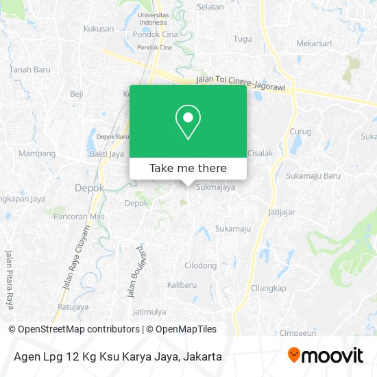 Agen Lpg 12 Kg Ksu Karya Jaya map
