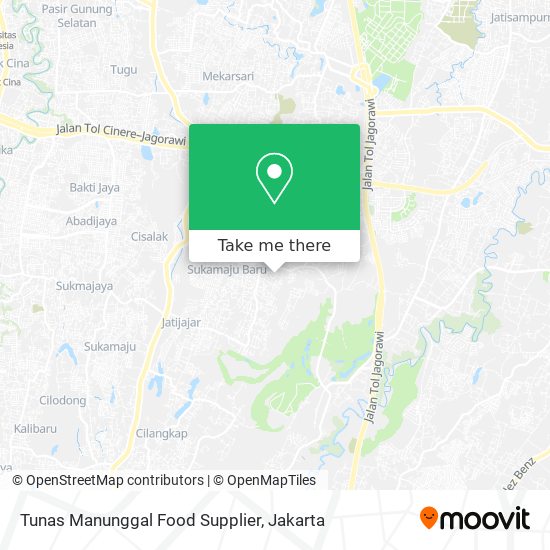 Tunas Manunggal Food Supplier map