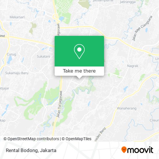 Rental Bodong map