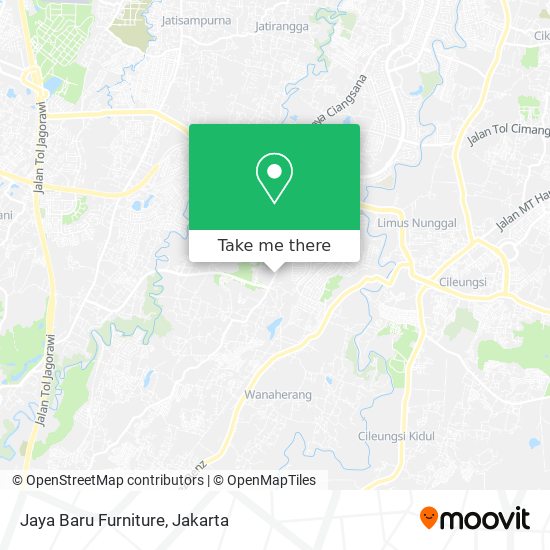 Jaya Baru Furniture map