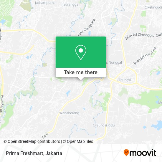 Prima Freshmart map