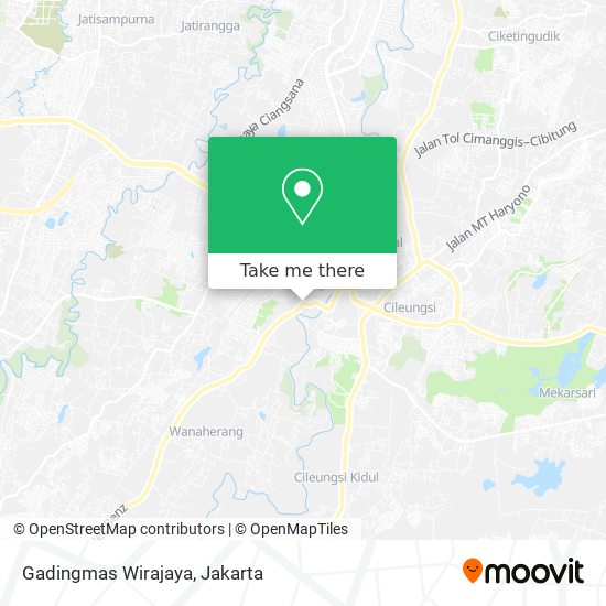 Gadingmas Wirajaya map