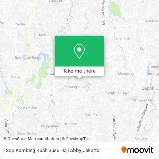 Sop Kambing Kuah Susu Haji Abby map