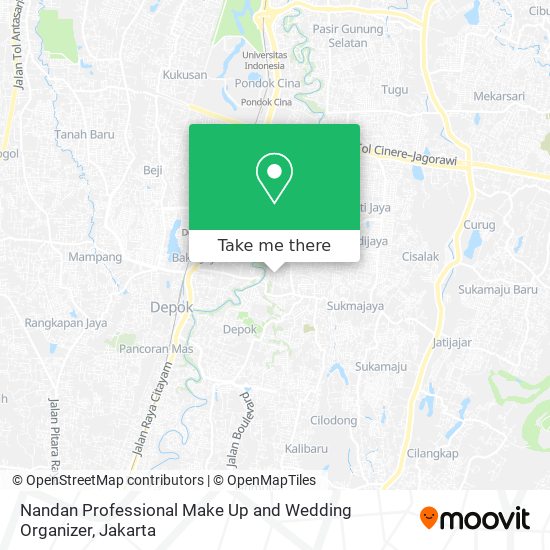 Nandan Professional Make Up and Wedding Organizer map