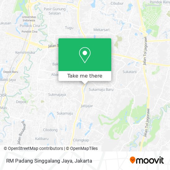 RM Padang Singgalang Jaya map
