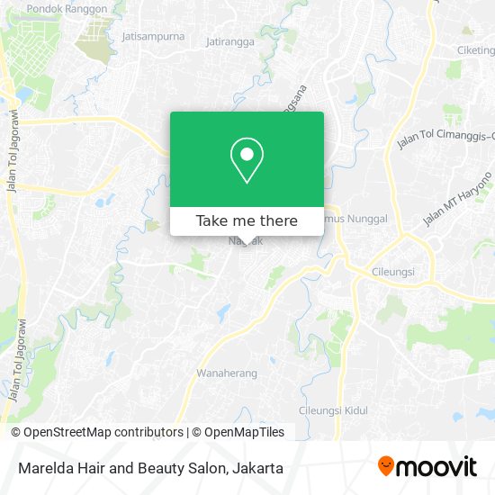 Marelda Hair and Beauty Salon map