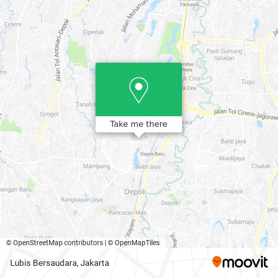 Lubis Bersaudara map