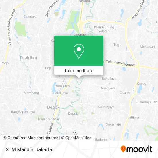 STM Mandiri map