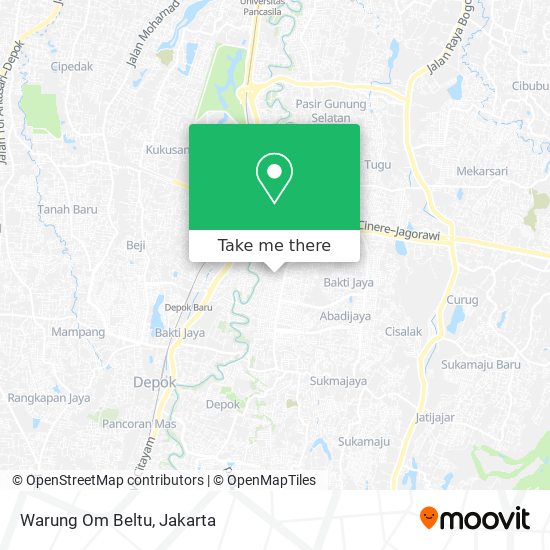 Warung Om Beltu map