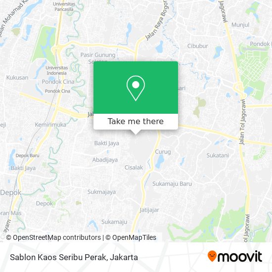 Sablon Kaos Seribu Perak map