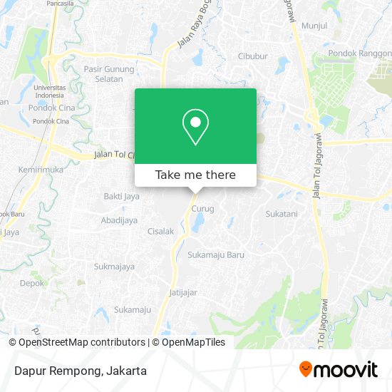 Dapur Rempong map