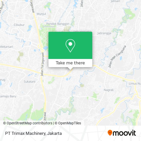 PT Trimax Machinery map