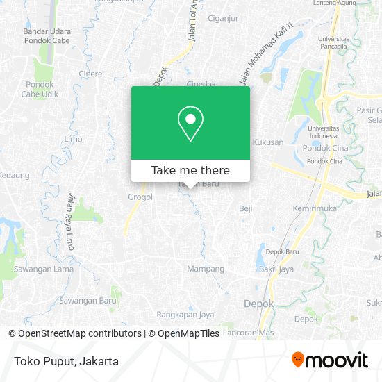 Toko Puput map