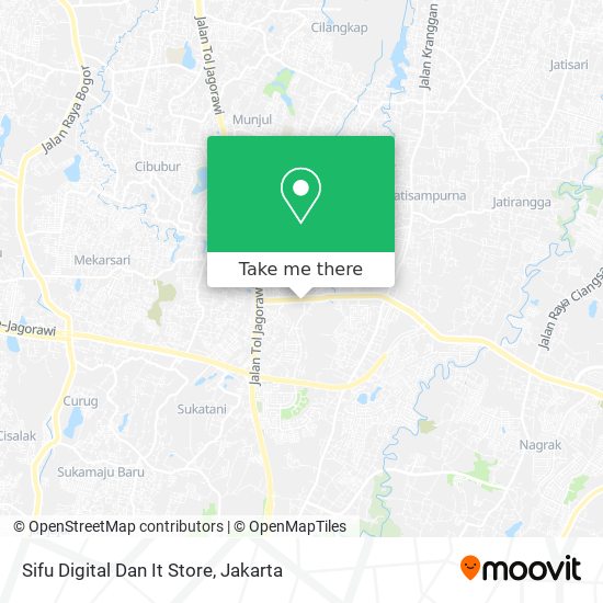 Sifu Digital Dan It Store map