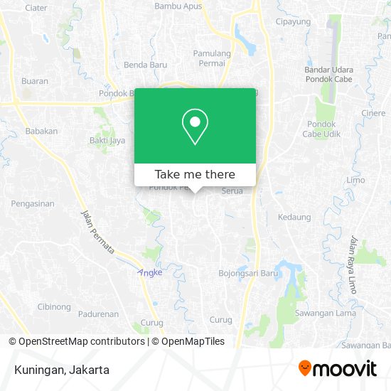 Kuningan map