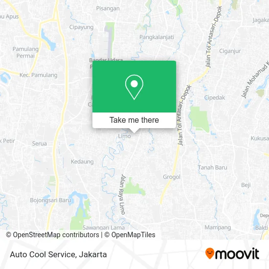 Auto Cool Service map