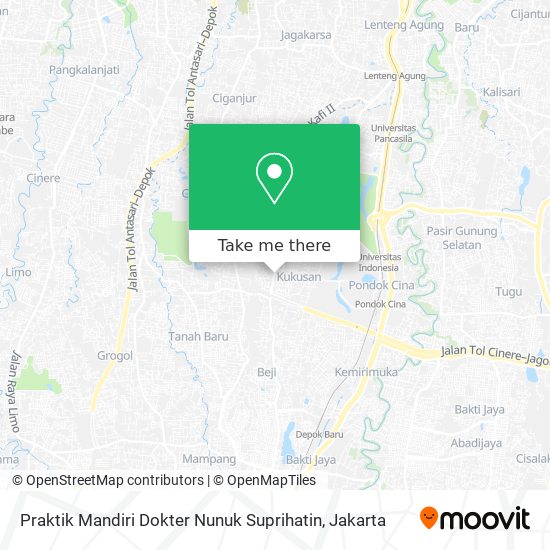 Praktik Mandiri Dokter Nunuk Suprihatin map