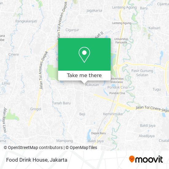 Food Drink House map