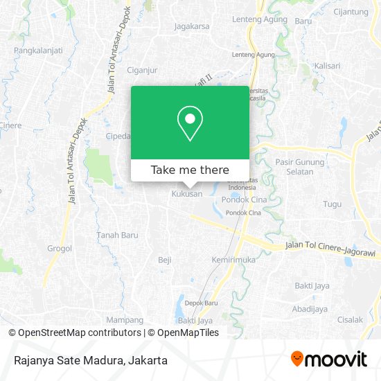 Rajanya Sate Madura map