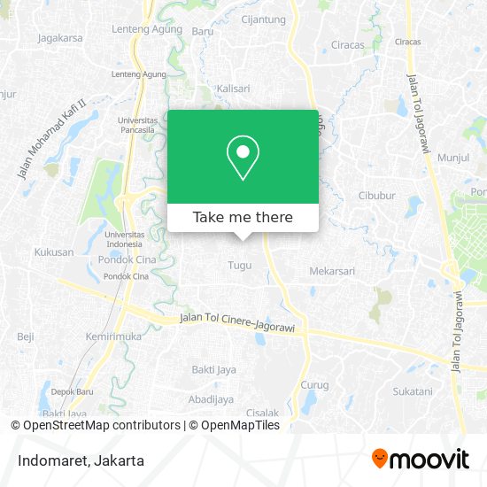 Indomaret map