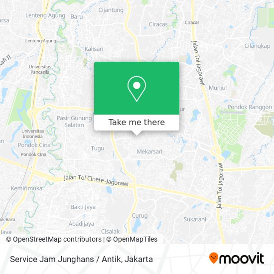 Service Jam Junghans / Antik map