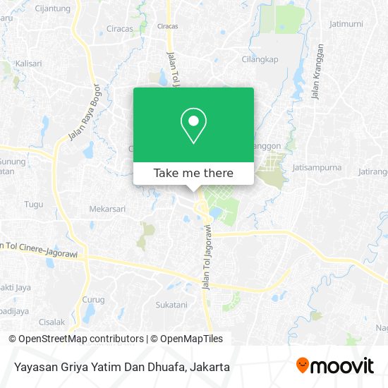 Yayasan Griya Yatim Dan Dhuafa map