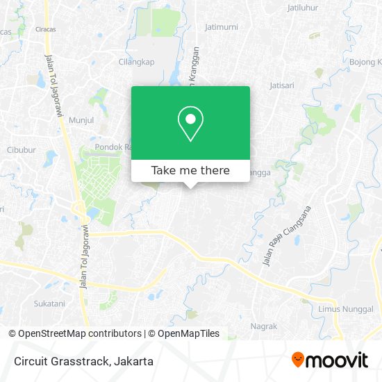 Circuit Grasstrack map