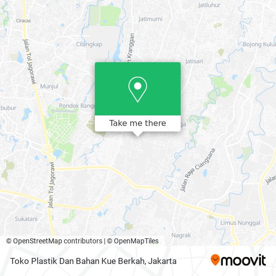 Toko Plastik Dan Bahan Kue Berkah map