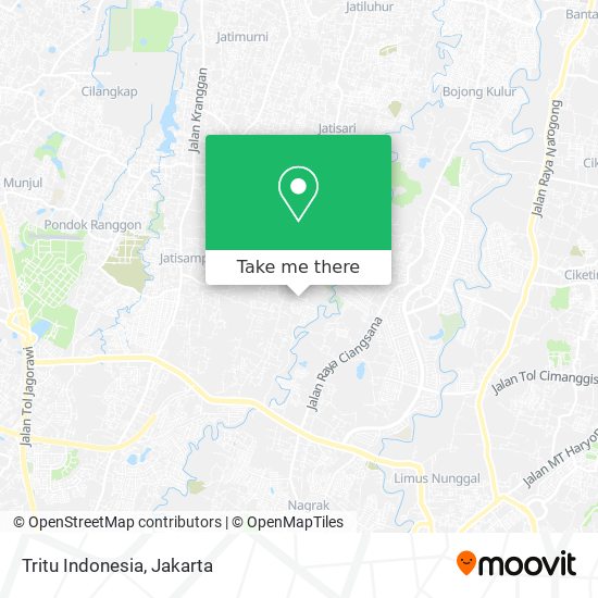 Tritu Indonesia map