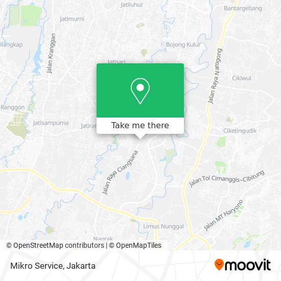 Mikro Service map