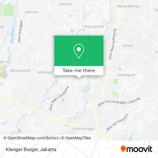 Klenger Burger map