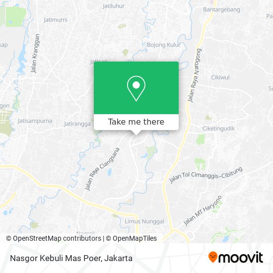 Nasgor Kebuli Mas Poer map