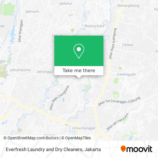 Everfresh Laundry and Dry Cleaners map