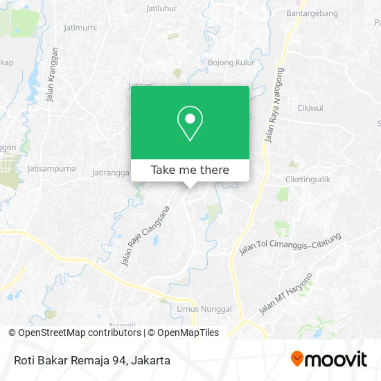 Roti Bakar Remaja 94 map