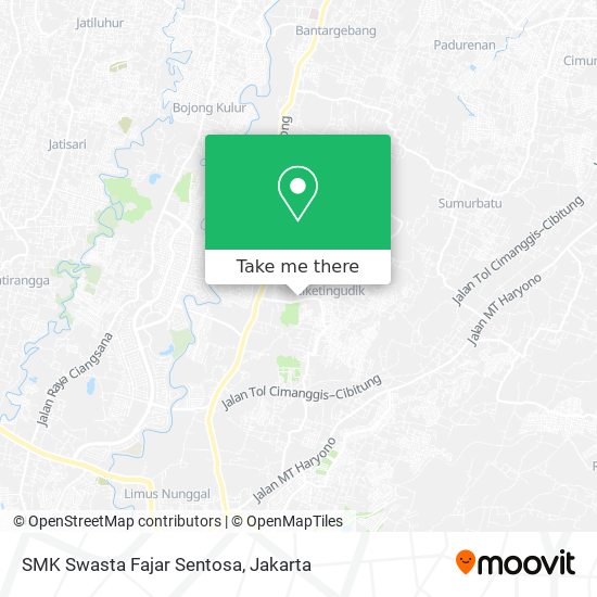 SMK Swasta Fajar Sentosa map