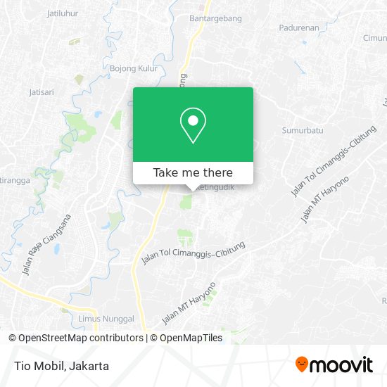 Tio Mobil map