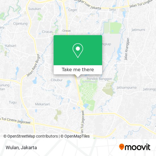 Wulan map