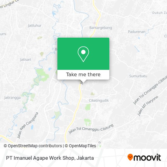 PT Imanuel Agape Work Shop map