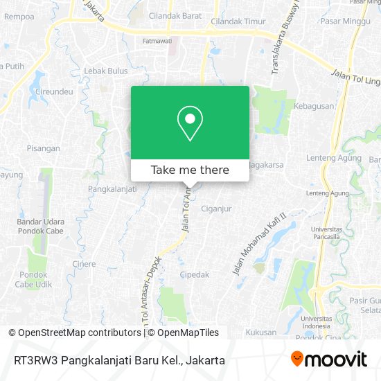 RT3RW3 Pangkalanjati Baru Kel. map