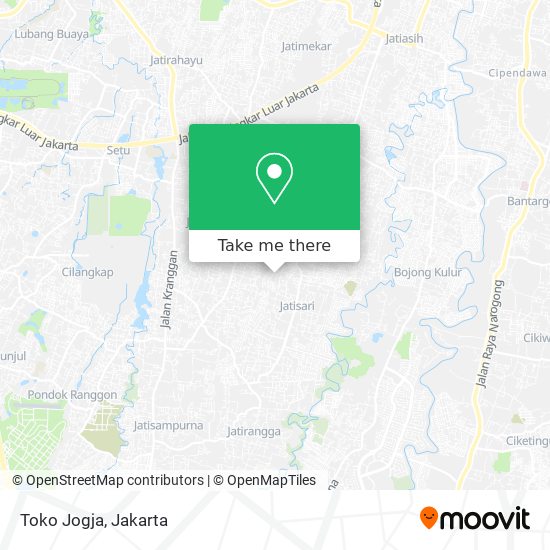 Toko Jogja map