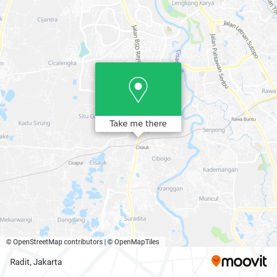 Radit map