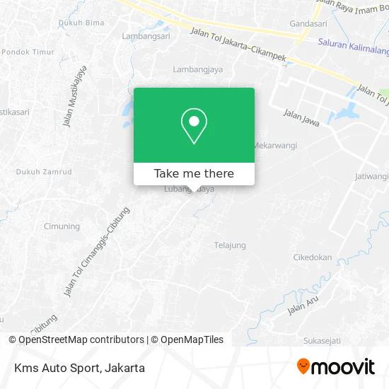 Kms Auto Sport map