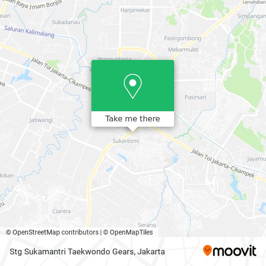 Stg Sukamantri Taekwondo Gears map