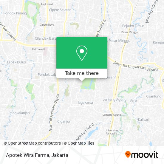 Apotek Wira Farma map