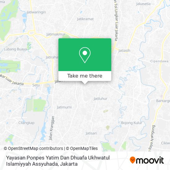 Yayasan Ponpes Yatim Dan Dhuafa Ukhwatul Islamiyyah Assyuhada map