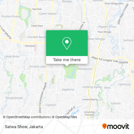 Satwa Show map