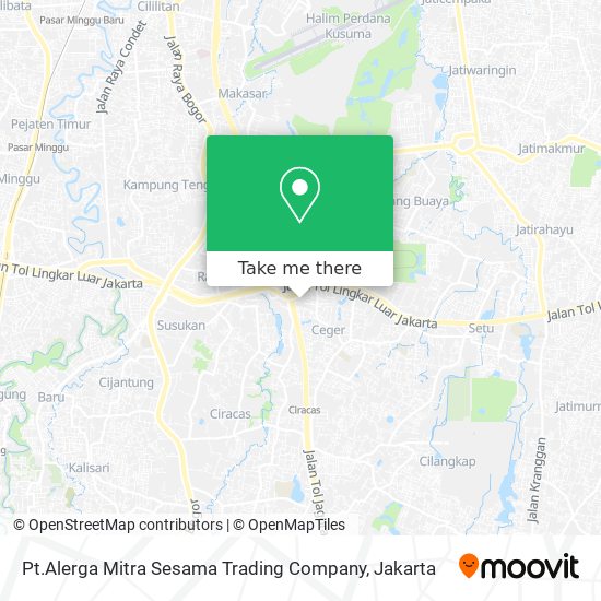 Pt.Alerga Mitra Sesama Trading Company map