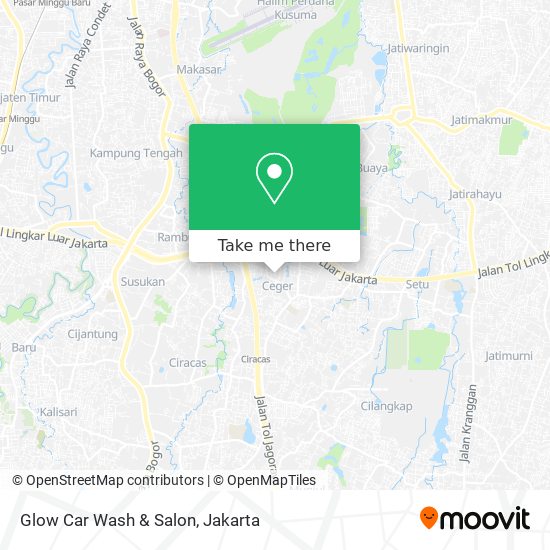 Glow Car Wash & Salon map