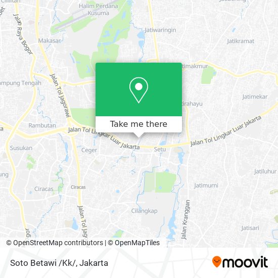 Soto Betawi /Kk/ map